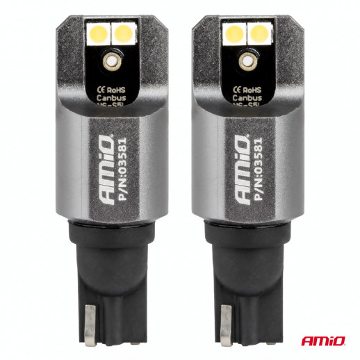 LED CANBUS PRO series T15 W16W 4x3030 SMD White 12/24V AMIO