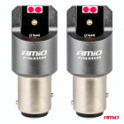 LED CANBUS PRO series PUNANE BAY15D P21/5W 4x3030 SMD 12/24V AMIO