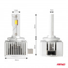 LED-ajovalojen polttimot D-Basic sarja D1S/D1R Amio