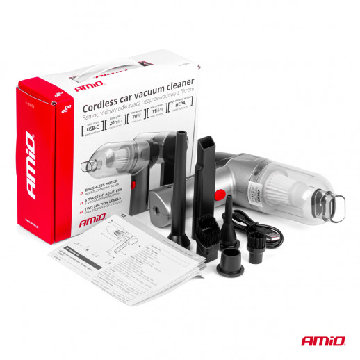 Langaton autopölynimuri 70W HEPA VC-06 Amio
