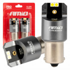 LED CANBUS PRO sarja BA15S P21W 4x3030 SMD Valkoinen 12/24V AMIO