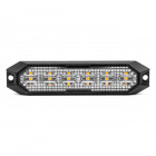 Vilkkuva neliömäinen vilkkuvalo 6x3W LED R65 R10 12/24V Amio