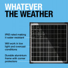 Akkulaturi Solar 20W 12V Ring