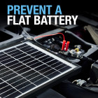 Akkulaturi Solar 20W 12V Ring