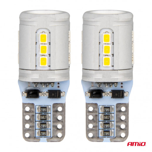 LED Canbus T10e 15x2016 SMD 12V-24V Amio
