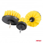 Puhastusharjad trelli otsa 3-tk Amio