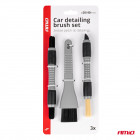 Sisustusharjasarja 3-osainen Car Detailing Amio