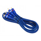 RCA juhe 6mm 1.5m sinine