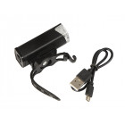 Polkupyörän etuvalo 300lm BL-06 USB ladattava