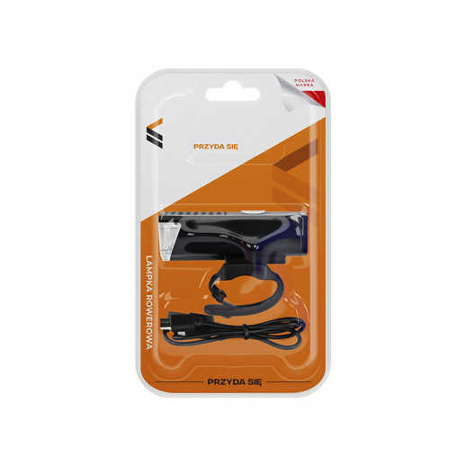 Polkupyörän etuvalo 300lm BL-06 USB ladattava
