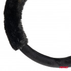 Musta 37-39cm Amio karvaisilla korvilla