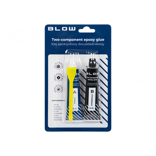 Kaksikomponenttinen epoksiliima 2x10ml BLOW