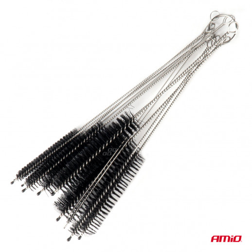 Puhastusharjade komplekt 13tk nailon Amio