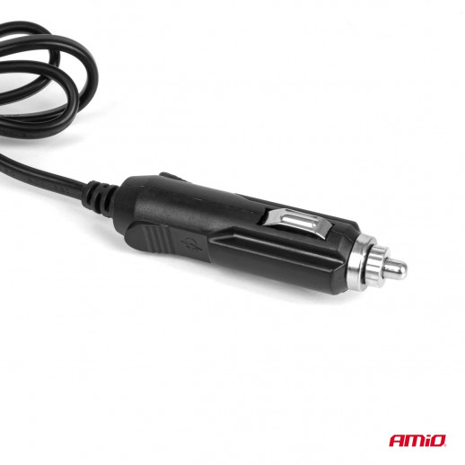 Sigaretisüütaja hargmik 4-auguga 2x USB A 1x USB C 12/24V 120W 80cm Amio