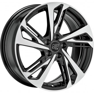 MSW 60 Gloss Black Full Polished 7,5x17 5x112 ET38 CB66,6 R13 725 kg W19436002E56, 108257