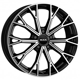 MAK Asphalt Black Mirror 8,5x19 5x130 ET50 CB66,6 R14 910 kg F8590ASBM50KS5X, 125306