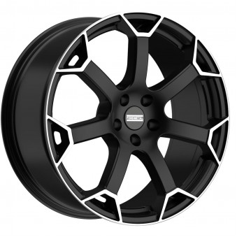 Fondmetal Zephyrus Matt Black Machined 9x20 5x112 ET34 CB66,6 R13 970 kg RF20874, 123103