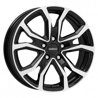 Dezent TV-Trailer dark Black/polished 6x15 5x112 ET30.1 CB66,6 60° 1100 kg TTVK8BP30, 128036