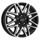 Dezent KH dark Black/polished 6x16 5x118 ET68 CB71,1 60° 1400 kg TKHOQBP68E