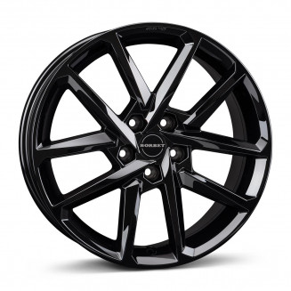 Borbet N black glossy 6,5x16 4x100 ET43 CB64,1 60° 580 kg 498013, 109933