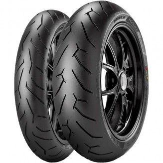 180/55ZR17 Pirelli DIABLO ROSSO II 73W TL SPORT TOURING Rear, 3987