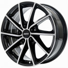 Alutec Singa diamond-black frontpolished 7x17 5x114,3 ET48 CB67,1 60° 710 kg SIN70748L13-1
