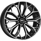 AEZ Leipzig dark Black/polished 10,5x21 5x112 ET43 CB66,6 60° 1045 kg ALE1R8BP43E