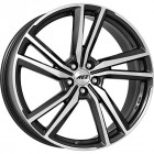 AEZ North dark Gunmetal/polished 8x18 5x108 ET42 CB63,4 60° 700 kg ANOGHFP42E