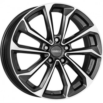 Dezent KS dark Gunmetal/polished 7x17 5x114.3 ET48 CB67,1 60° 675 kg TKSY0FP485E, 30686