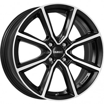 Dezent TN dark Black/polished 6,5x17 4x108 ET20 CB65,1 Flat 630 kg TTN93BP20E, 31175