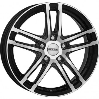 Dezent TZ dark Black/polished 7x16 5x114.3 ET40 CB71,6 60° 730 kg TTZP0BP40, 32234