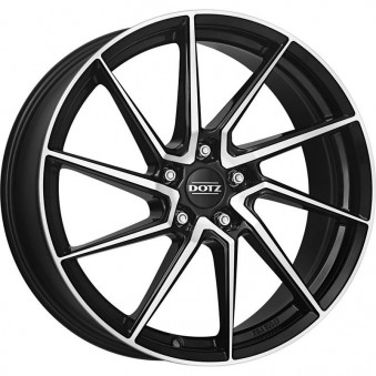 Dotz Spa dark Black/polished 7,5x17 5x100 ET35 CB60,1 60° 650 kg OSA76BP35, 32896