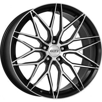 Dotz Suzuka dark Black/polished 8,5x19 5x112 ET45 CB70,1 60° 730 kg OSU9L8BP45, 32996