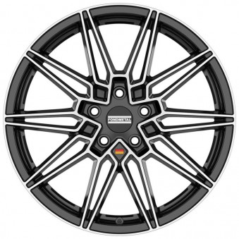 Fondmetal Thoe Glossy Black Machined 8x19 5x120 ET29 CB72,6 60° 775 kg RF18202, 35695