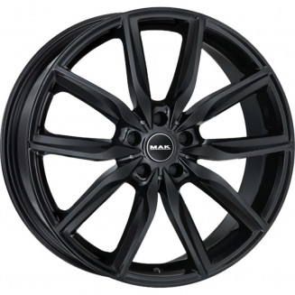 MAK Allianz Gloss Black 10,5x20 5x112 ET43 CB66,6 60° 900 kg F0520KRGB43WS3X, 122486