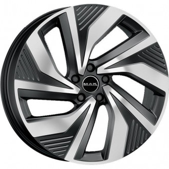 MAK Electra Black Mirror 7,5x19 5x112 ET50 CB57,1 R13 800 kg F7590EEBM50VW2X, 36349