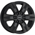 MAK Stone 6 Gloss Black 8x18 6x139.7 ET50 CB95,1 60° 1215 kg F80806TGB50VJ4-LC250