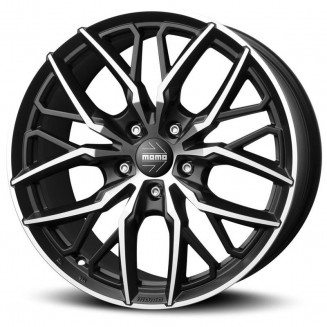 Momo Spider Matt Black Polished 8,5x19 5x112 ET30 CB79,5 60° 750 kg WSPB8593012S, 42707