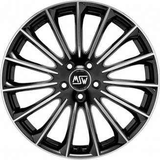 MSW 30 Gloss Black Full Polished 9,5x19 5x112 ET45 CB73,1 60° 760 kg W19307502T56, 43224