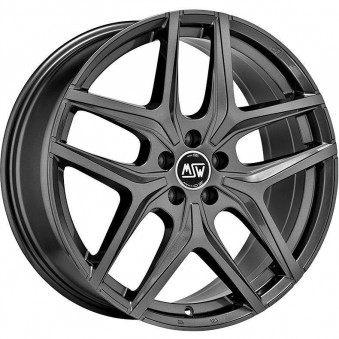 MSW 40 Gloss Gun Metal 8x18 5x127 ET40 CB71,6 60° 900 kg W19326007TGC, 43406