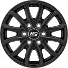 MSW 48 Van 6 Holes Matt Black 6,5x16 6x125 ET68 CB74,1 60° 1350 kg W19341002T53