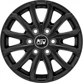 MSW 48 Van 6 Holes Matt Black 6,5x16 6x120 ET50 CB74,5 60° 1350 kg W19341003T53, 103922