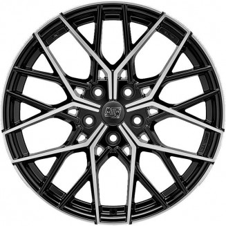 MSW 74 Gloss Black Full Polished 8,5x20 5x114.3 ET45 CB73,1 60° 950 kg W19363506T56, 44266