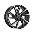 MSW 80-5 Gloss Black Full Polished 8x19 5x112 ET38 CB66,6 60° 780 kg W19381004T56