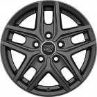 MSW 40 Van Gloss Dark Grey 6,5x16 5x160 ET55 CB65,1 60° 1300 kg W19362009TRC