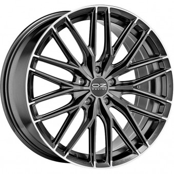 OZ Racing Gran Turismo HLT Star Graphite Diamond Lip 8,5x19 5x112 ET27 CB75,0 R12 700 kg W01C07201W4, 45619