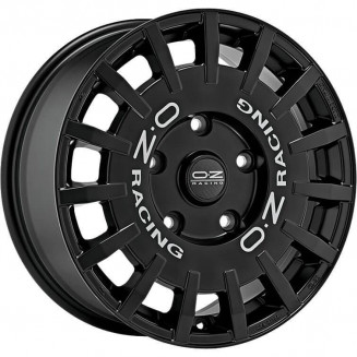 OZ Racing Rally Racing Van Matt Black Silver Lettering 8x18 5x120 ET45 CB65,1 R14 875 kg W01A12002R9, 46526