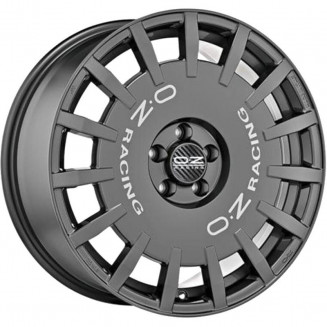 OZ Racing Rally Racing Van Dark Graphite Silver Lettering 7,5x18 5x160 ET48 CB65,1 60° 1200 kg W01A59001T9, 46527