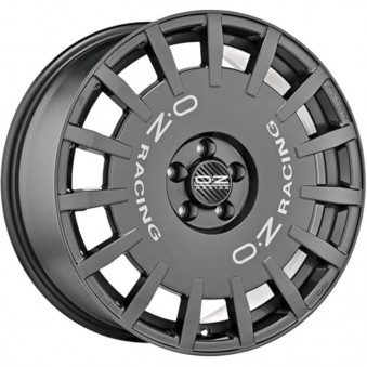 OZ Racing Rally Racing Dark Graphite Silver Lettering 8x18 5x108 ET45 CB75,0 60° 650 kg W01A12202T9, 46561
