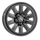 Alcar HybridRad 200101B Black 6,5x16 4x108 ET32 CB65,1 With Cap 60° 200101B